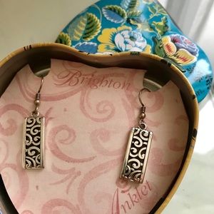 Silver earrings